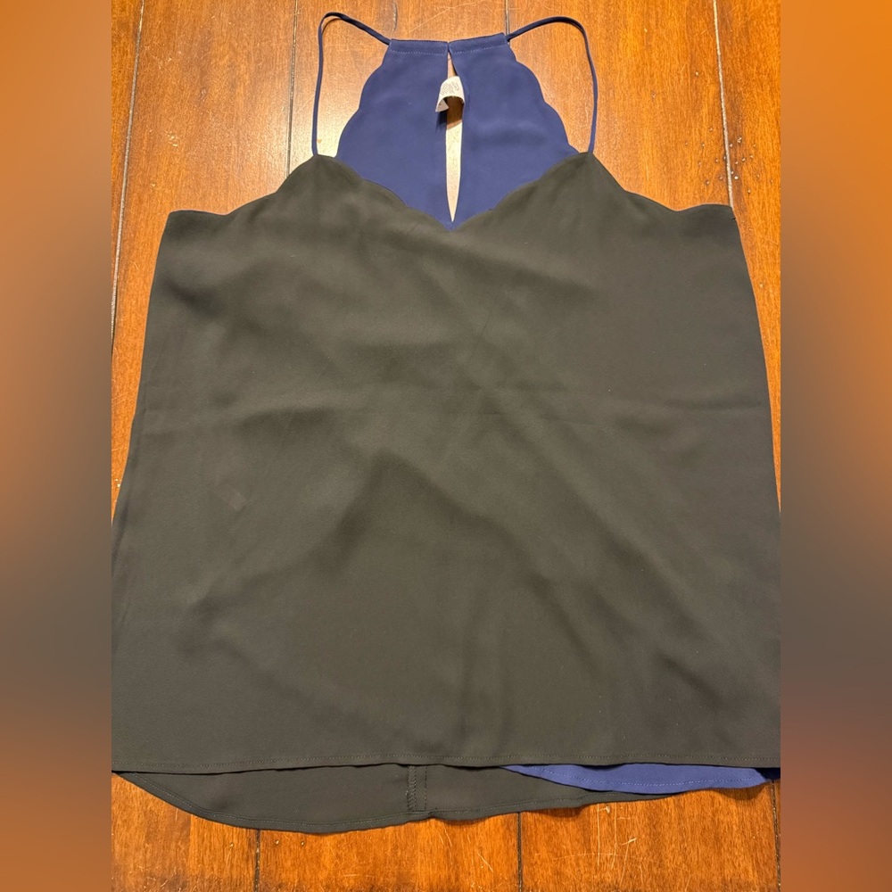 Express Black and Navy Camisole